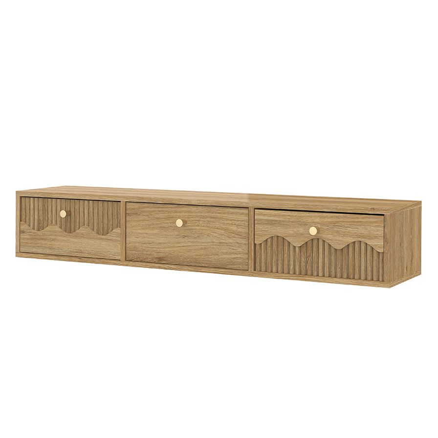 Calm Grain Wall Cabinet